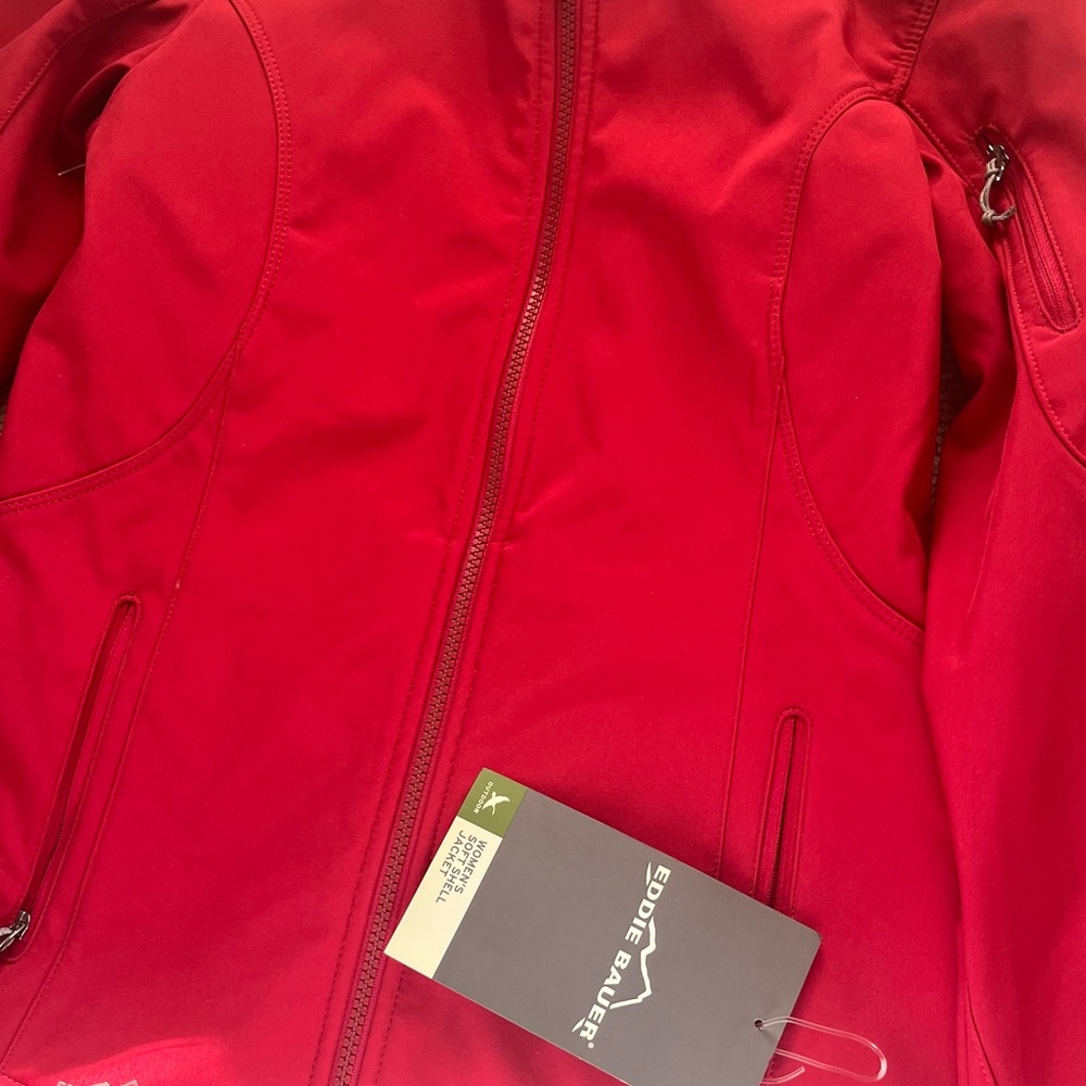 Eddie Bauer Women's Vibrant Red Ski Jacket